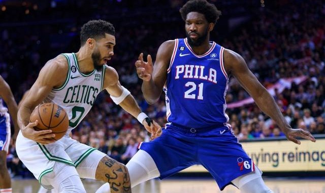 开云中国-恩比德：不被包夹能场均50分 塔图姆拥有超级球队