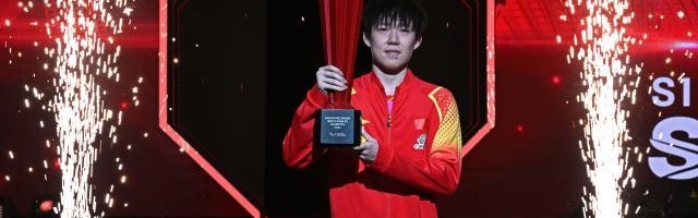 kaiyun-王楚钦首摘大满贯男单桂冠：“我的目标远不止于此”