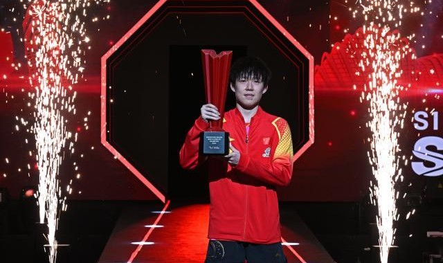 kaiyun-王楚钦首摘大满贯男单桂冠：“我的目标远不止于此”